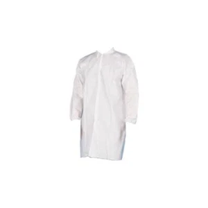 White Microporous 50G Hospital Uniform Lab Coat 50 Pcssize 5XL Hospital Uniform - Picture 1 of 4