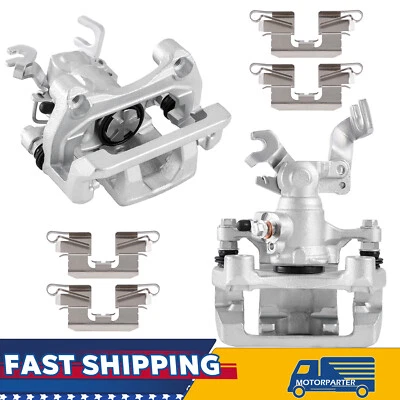 Juego de pinzas de freno de disco traseras con soportes para Ford Fusion Mazda 6 2006-2012 Foto 1 de 4