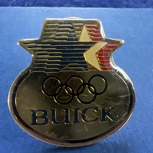 Vintage VTG Buick 1984 Olympic Summer Games Los Angeles LA Enamel  Pin Back - Picture 1 of 6