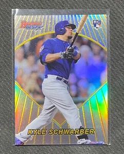 Bowman's Best Refractor 2016 Kyle Schwarber #96BB-KS (RC) - Imagen 1 de 2