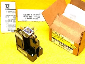 SQUARE D 9050 TO-10D1 SOLID STATE TIMING RELAY .05 - 5 SEC. OFF RELAY 120V COIL - Picture 1 of 12