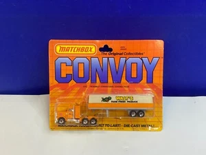 MATCHBOX 1/64 SCALE CONVOY CY5 PETERBILT WALTS CONVENTIONAL COVERED TRUCK - Picture 1 of 8