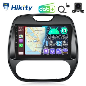 Radio de coche DAB+ 9" CarPlay Android13 para Renault Captur I 2013-2019 GPS navegación WIFI - Imagen 1 de 17