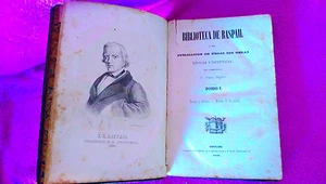 BIBLIOTECA DE RASPAIL, MEDICAS Y CIENTIFICAS, JOAQUIN PUIGFERRER 1859 - Imagen 1 de 1
