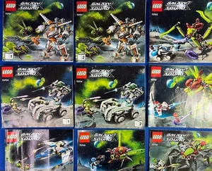 9 LEGO GALAXY SQUAD MANUALS 70700/01/02/03 70704(1) & (2) 70706 70707(1) & ( 2) - Picture 1 of 1