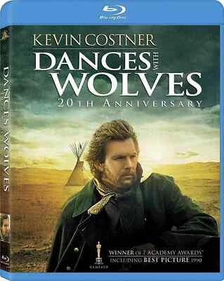Dances With Wolves (Blu-ray) 20th Anniversary (Damaged Case) NEW Factory Sealed - Image 1 of 3