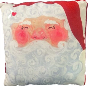 Santa Clause decorative pillow, Merry Christmas - Picture 1 of 3