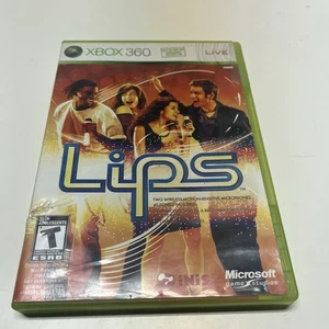 Lips (Microsoft Xbox 360, 2008)-Complete Game/No Microphones - Picture 1 of 8
