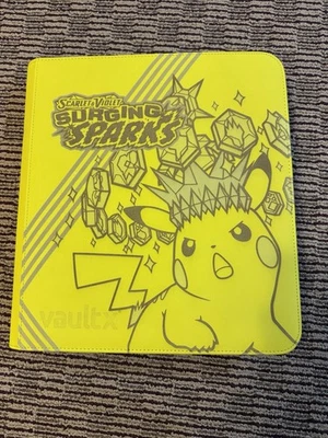 Pokemon Surging Sparks Complete Master Set With Promos & Custom Binder - Image 1 of 4