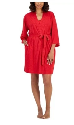 I.N.C. Juego de 2 batas brillantes y quimise magenta para mujer International Concepts M Foto 1 de 4