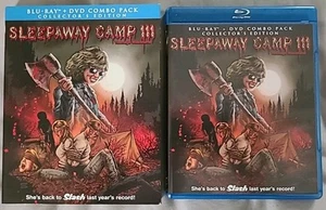Sleepaway Camp III: Teenage Wasteland (Blu-ray, 2015) mit Schonbezug Scream Fact - Bild 1 von 2