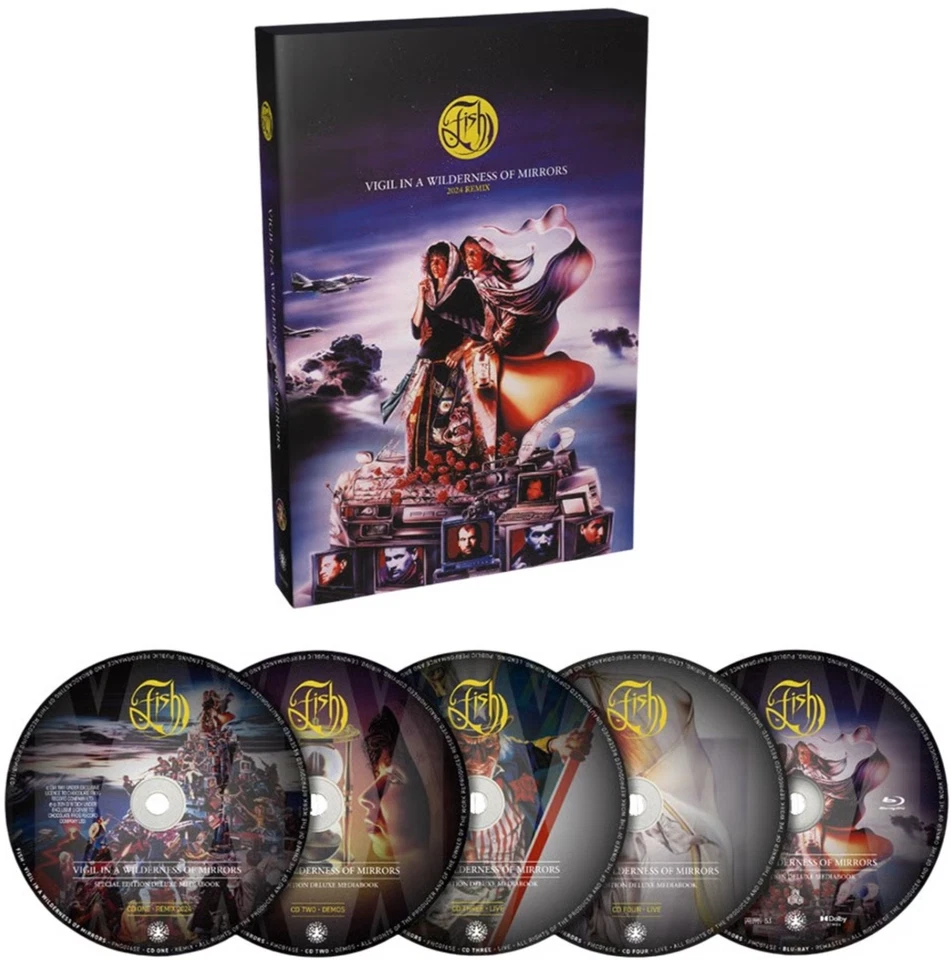 Fish: Vigil In A Wilderness Of Mirrors (2024 Remix) (Remaster) (4 CDs 1 Blu-ray) - Bild 1 von 1