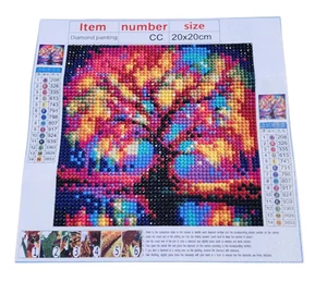 Finished Diamond Painting - Tree of Life, Colorful - Picture 1 of 2