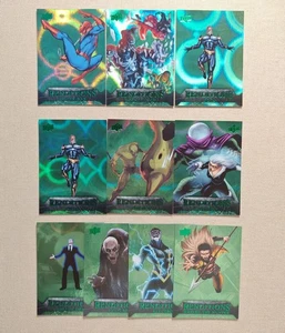 2024 Upper Deck Marvel Renditions Spider-Man Goblin Green LOT10 AGENT VENOM /399 - Picture 1 of 2