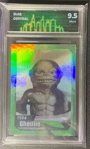 Tarjeta de Arte Holográfico Ghoulie Años 80 Clasificada 9.5 Losa Central - Imagen 1 de 2