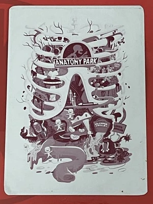 Rick Morty Cryptozoic Anatomy Park Printing Plate Magenta 1/1 Double Chase RARE - Image 1 of 4
