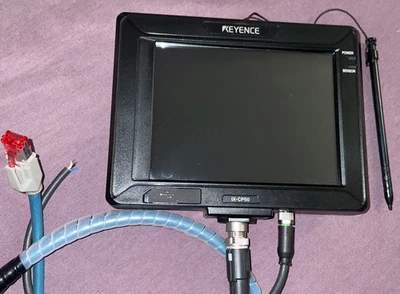 KEYENCE IX-CP50 Control Panel Touchscreen Display HMI Steuerung IX-Serie m Kabel - Bild 1 von 3