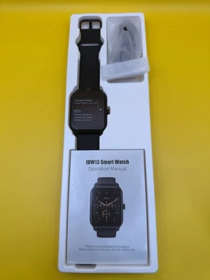 Smart Watch Bluetooth Call Alexa Built-in with Heart Rate Sleep Tracker Black - Image 1 of 4