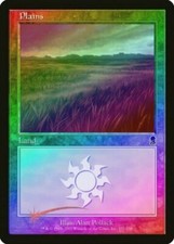 Plains 331 FOIL Odyssey Light Play MTG Magic DNA GAMES