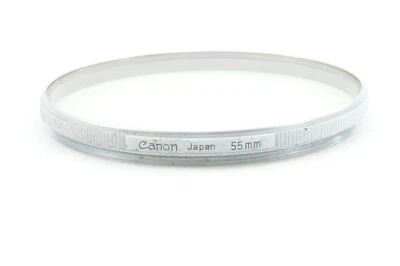 Genuine CANON 55mm SL39.3C Lens Filter For 50mm F1.2 Lens From JAPAN - Image 1 of 4