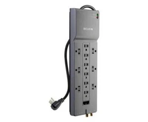BELKIN Home/Office 12-Outlet Surge Suppressor-Receptacles:12 x NEMA 5-15R -3960J - Bild 1 von 1