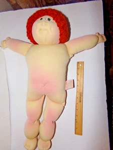 xavier roberts SOFT SCULPTURED CABBAGE PATCH KID! huckleberry finn NAKED - Picture 1 of 4