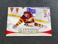 2011-12 UPPER DECK SERIES ONE MATT STAJAN UD EXCLUSIVES GOLD #ed 41/100