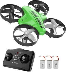 Mini Drone Nano RC Helicopter Indoor Outdoor Easy to Fly for Kids Beginners - Picture 1 of 12