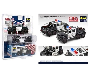 ERA CAR 1:64 MERCEDES BENZ G63 AMG 6x6 US POLICE CAR ESPMJ003B - Picture 1 of 4