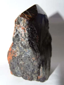 Rough Cut schwarzer Turmalin (mit Eiseneinschlüssen) - Bild 1 von 6