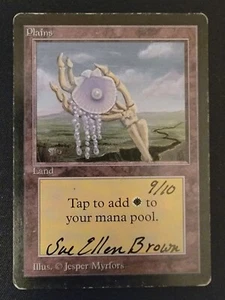 Magic: The Gathering (MTG) - Sue Ellen Brown - Plains Alter 9/10 - Picture 1 of 2