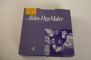 Discos software y libros Aldus Pagemaker 4.0 Adobe (G5L/JSF6) 5.25" sin probar - Imagen 1 de 8