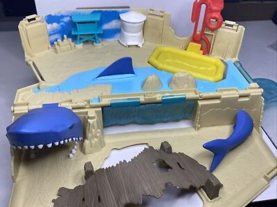 Matchbox Ocean Island Beach Shark MBX Playset Matchbox Cars Not Included VGC - Image 1 of 4