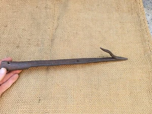 ANTIQUE HAND FORGED HARPOON MARITIME WHALE SEAL WHALING - Picture 1 of 10