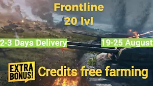 World of Tanks l Frontline 20 lvl + crediti bonus fattoria l WOT l EU NA ASIA - Foto 1 di 1
