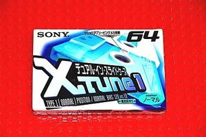 SONY XTUNE 1 64 TYPE I BLANK CASSETTE TAPE (1) (SEALED) - Picture 1 of 3