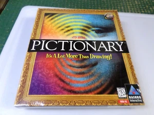 PICTIONARY - (PC, CD-ROM, 1997 HASBRO) - BIG BOX - NEW - Picture 1 of 7