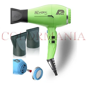PARLUX ALYON AIR IONIZER TECH ASCIUGACAPELLI PROFESSIONALE SALONE COLORE VERDE - Foto 1 di 1