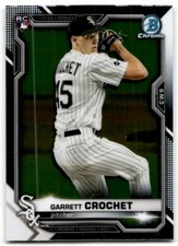 2021 Bowman Chrome Garrett Crochet Rookie C Baseball Cards #63