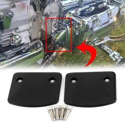 Cubiertas de extremo de leva de cabezal de motor negras para Honda Goldwing GL1500 Valkyrie Foto 1 de 4