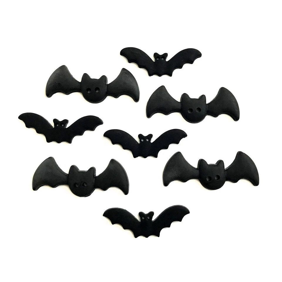 Buttons Galore Button Theme Pack-Gone Batty    (Pack of 3) - Image 1 of 1