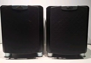 Mirage Omni S8 Powered Subwoofer Pair 8" 100 Watt Tested And Working - Picture 1 of 12