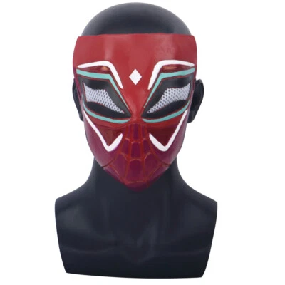 Cosplay Spiderman India Pavitr Mask Across the Spider Verse Superhero Mask Props - Image 1 of 4