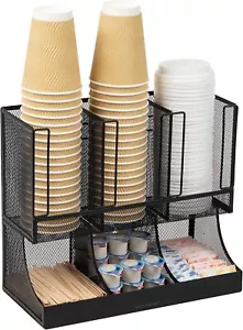 Tassen- und Gewürzstation, Arbeitsplatte Organizer, Kaffeebar, Küche, Metall M... - Bild 1 von 4