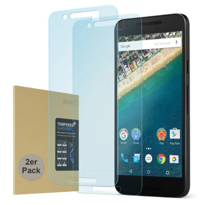 2x 9H Tempered Glass LG Nexus 5x Display Protector Anti Scratch Laminated Foil - Image 1 of 4