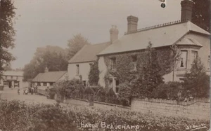 LOCAL RP POSTCARD HATCH BEAUCHAMP SOMERSET 1908 - SENDER LIVED THERE - Foto 1 di 2