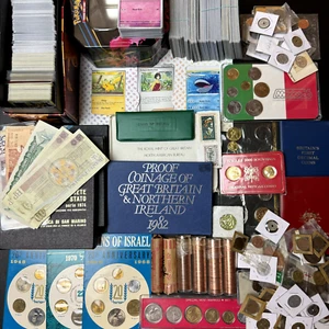 Gran Lote Colección Monedas Mundo Extranjero, Cartas Pokemon, Álbumes, Moneda - Imagen 1 de 10
