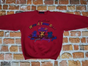 *BEST COMPANY VINTAGE PULLOVER*WITH A TEDDY BEAR*OLMES CARRETTI*GR: 8 S*TIP TOP - Picture 1 of 8