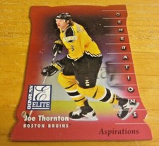 Joe Thornton 1997-98 Donruss Elite Aspirations #138 Card NHL Boston Bruins