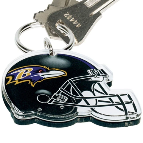 Baltimore Ravens Premium Acrylic Helmet Key Ring Cover